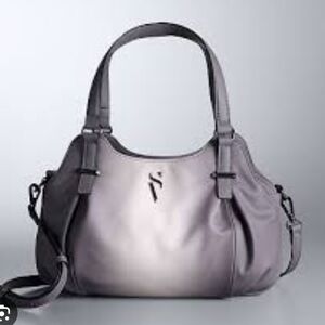 NWT Simply Vera Wang Buena Satchel Crossbody Bag Handbag Purse lilac